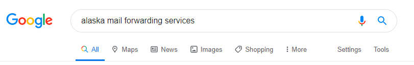 alaska mail forwarding services google search