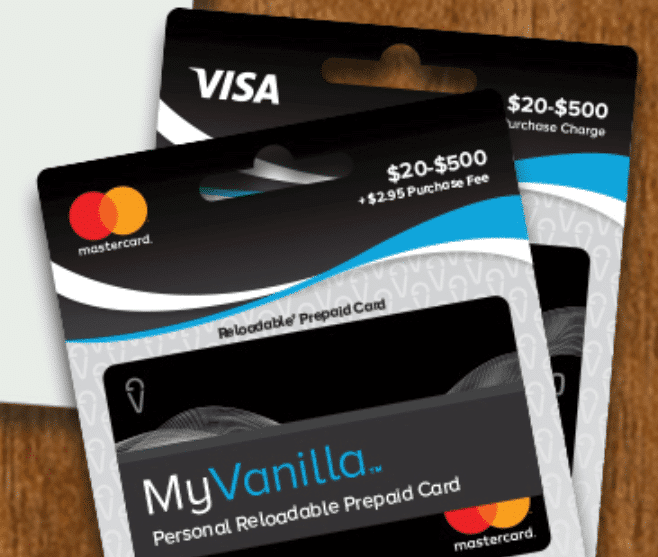myvanilla reloadable prepaid card