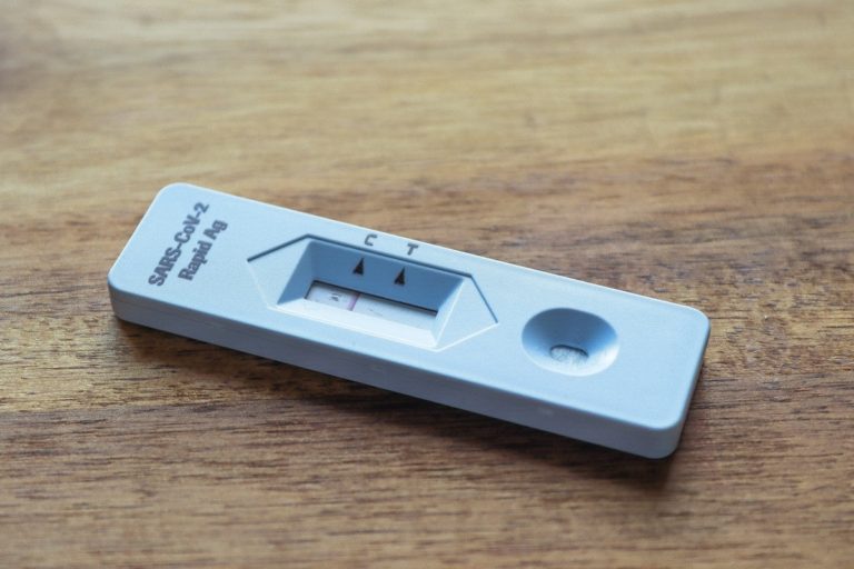 COVID Rapid Antigen testing result for travel