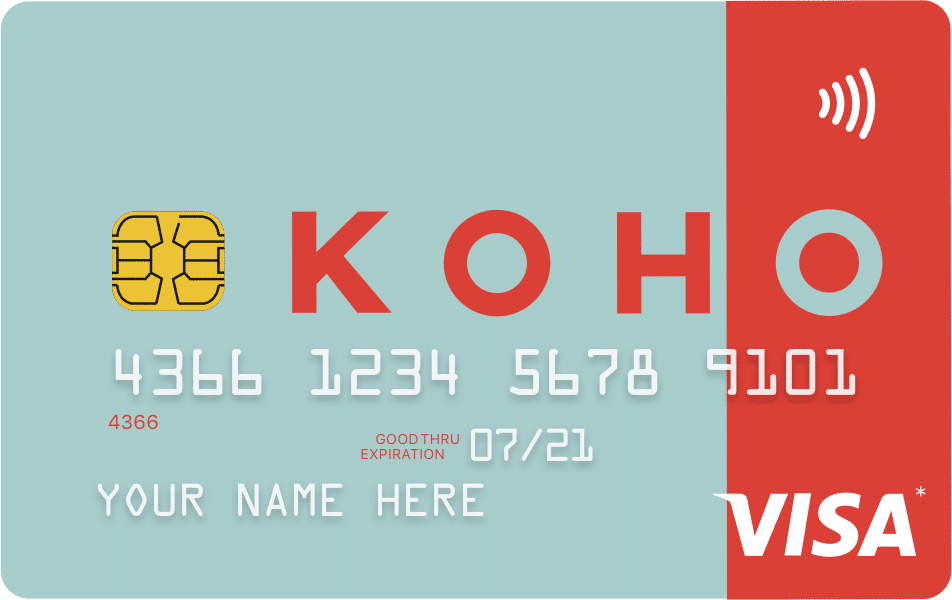 koho visa prepaid card