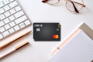 new cibc costco mastercard credit card on desk