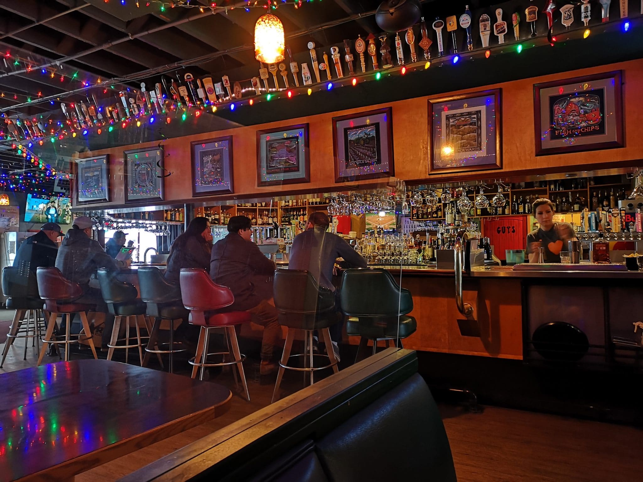 Inside view of Humpy's Great Alaskan Alehouse in Anchorage, Alaska