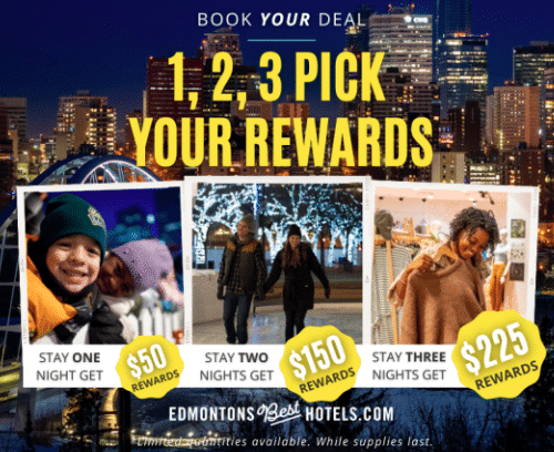 stay edmonton promotion $225 gift card