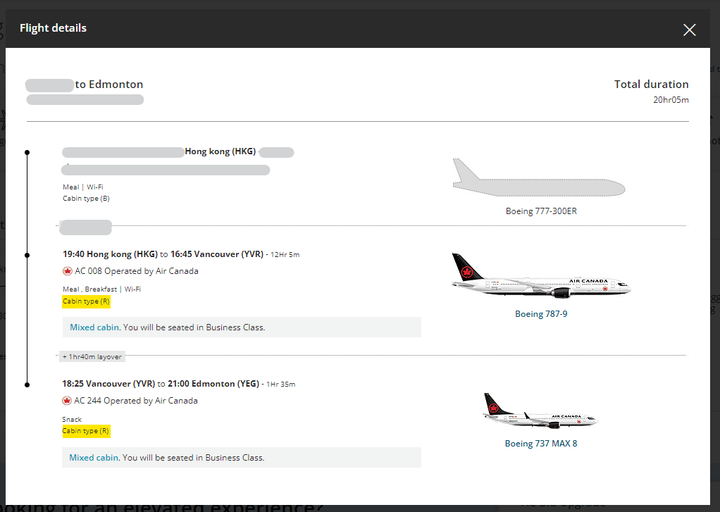 Air canada 2024 esa requirements