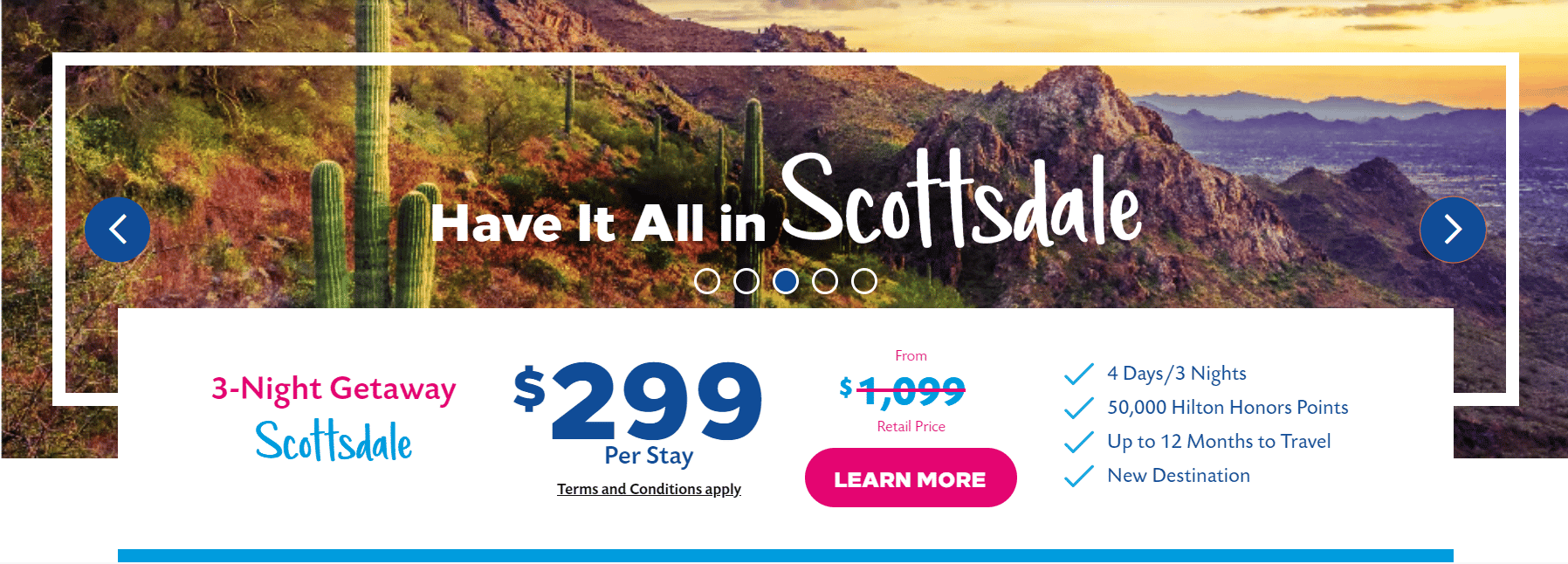hilton grand vacations timeshare offer for scottsdale arizona