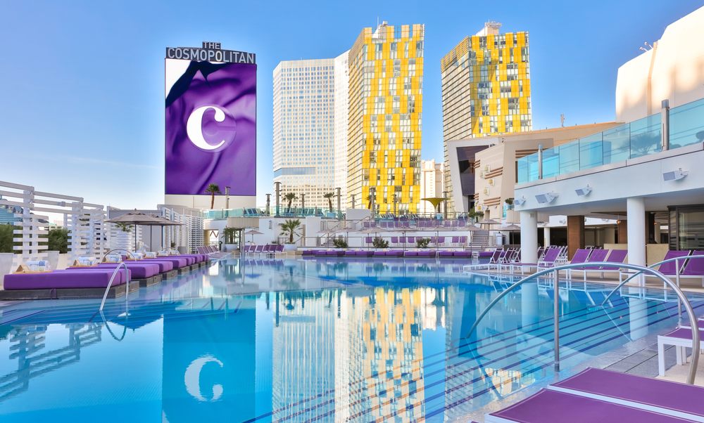 cosmopolitan of las vegas boulevard pool deck