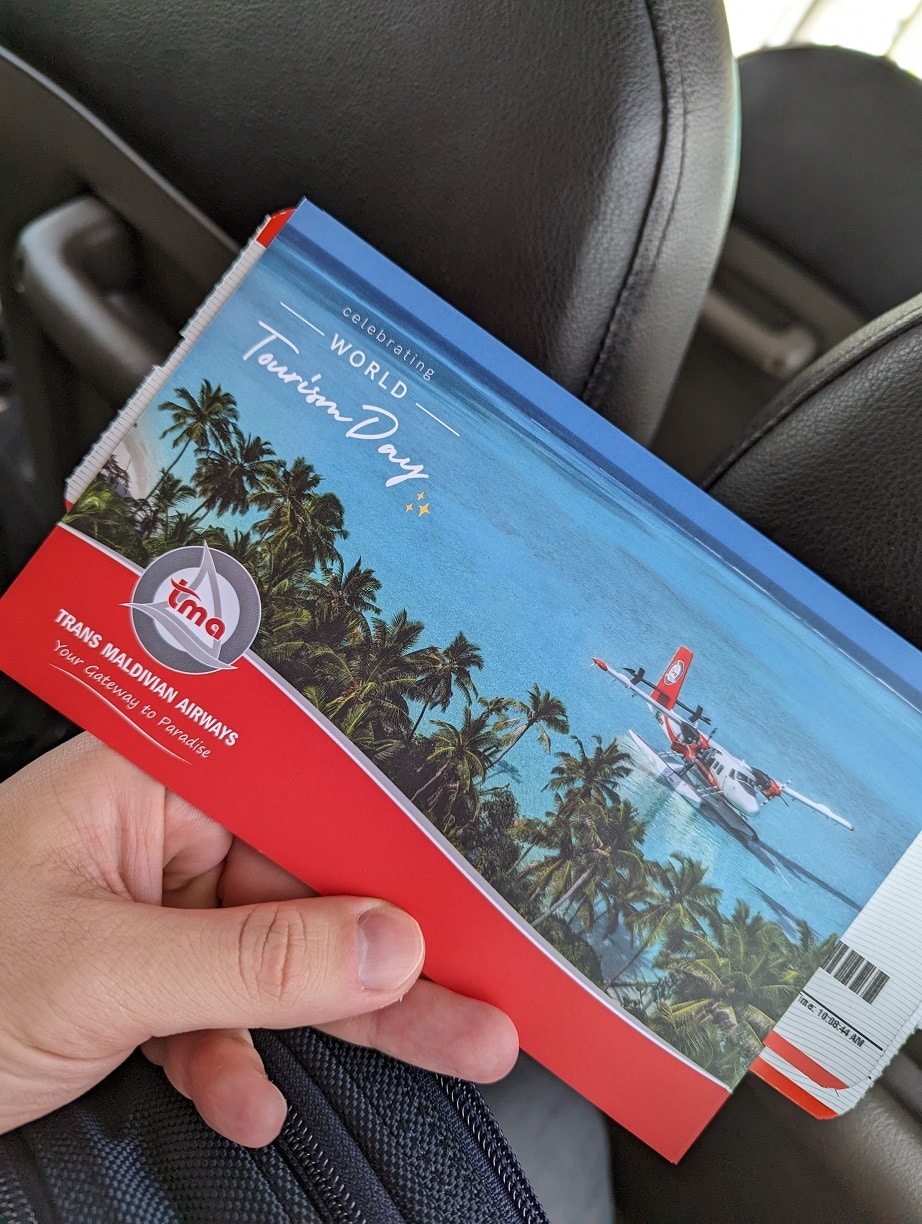 trans maldivian airways seaplane tickets