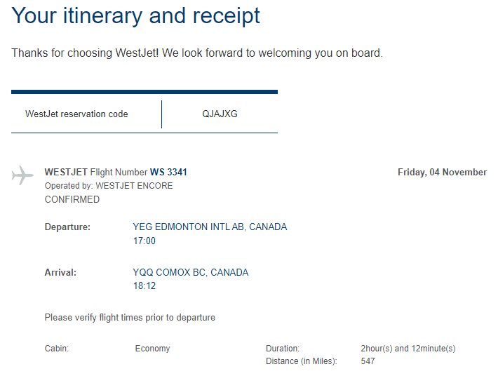 Westjet cheap lost bag