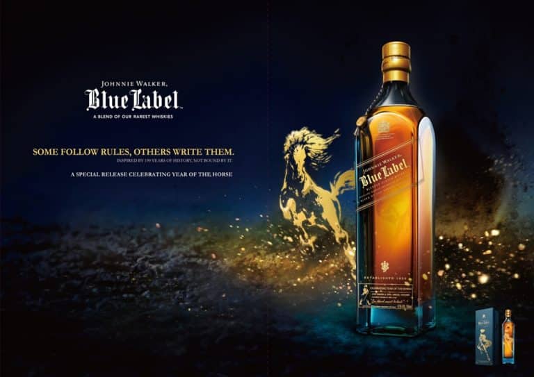 Johnnie Walker Blue Label - Some follow rules, others write them