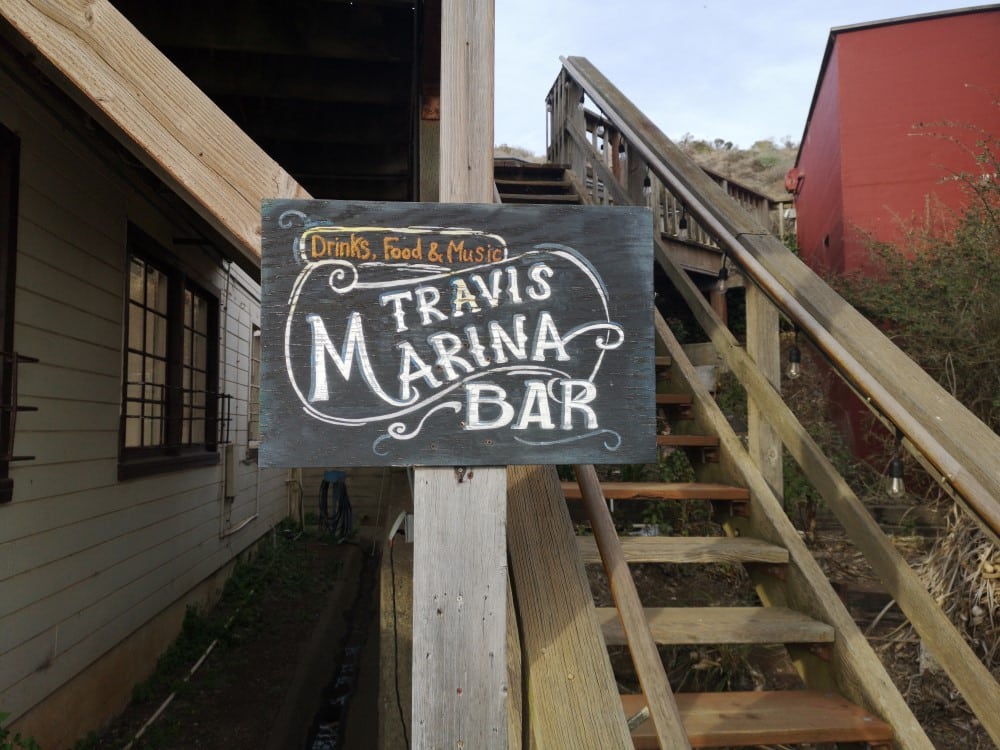 Travis Marina Bar in Sausalito, California