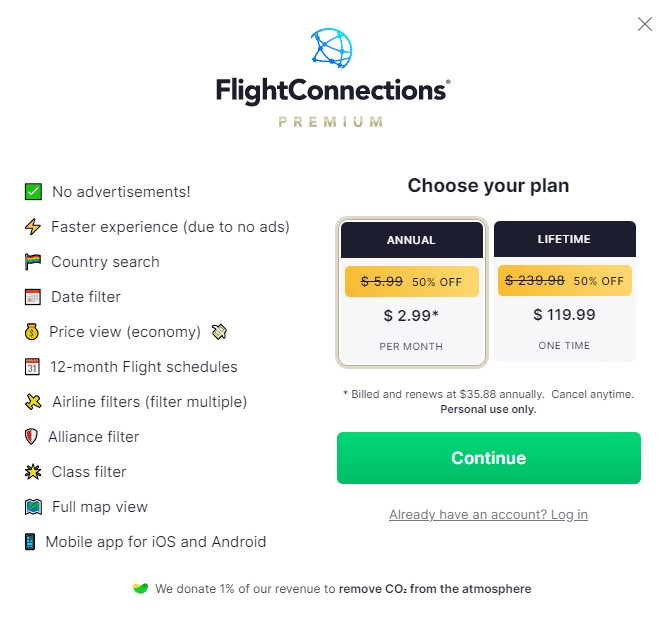 flightConnections-premium-pricing-plans