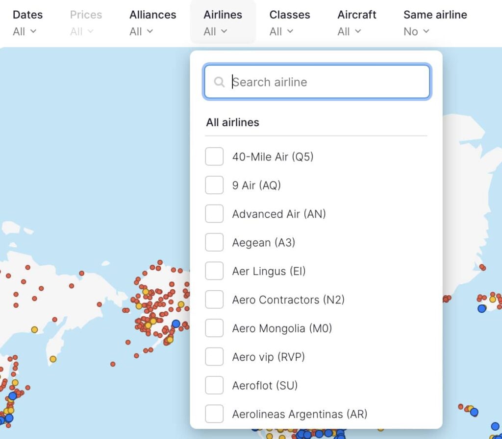 How To Use FlightConnections To Plan Travel | Frugal Flyer