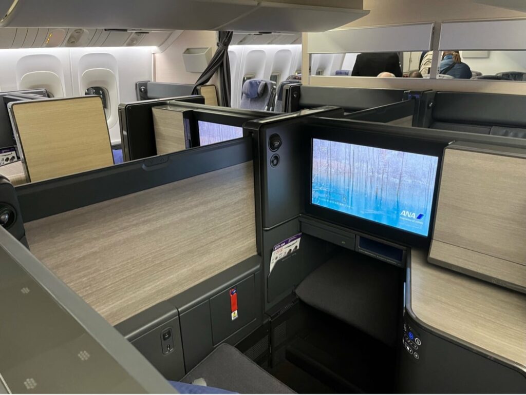 all nippon airways ana the room business class seat