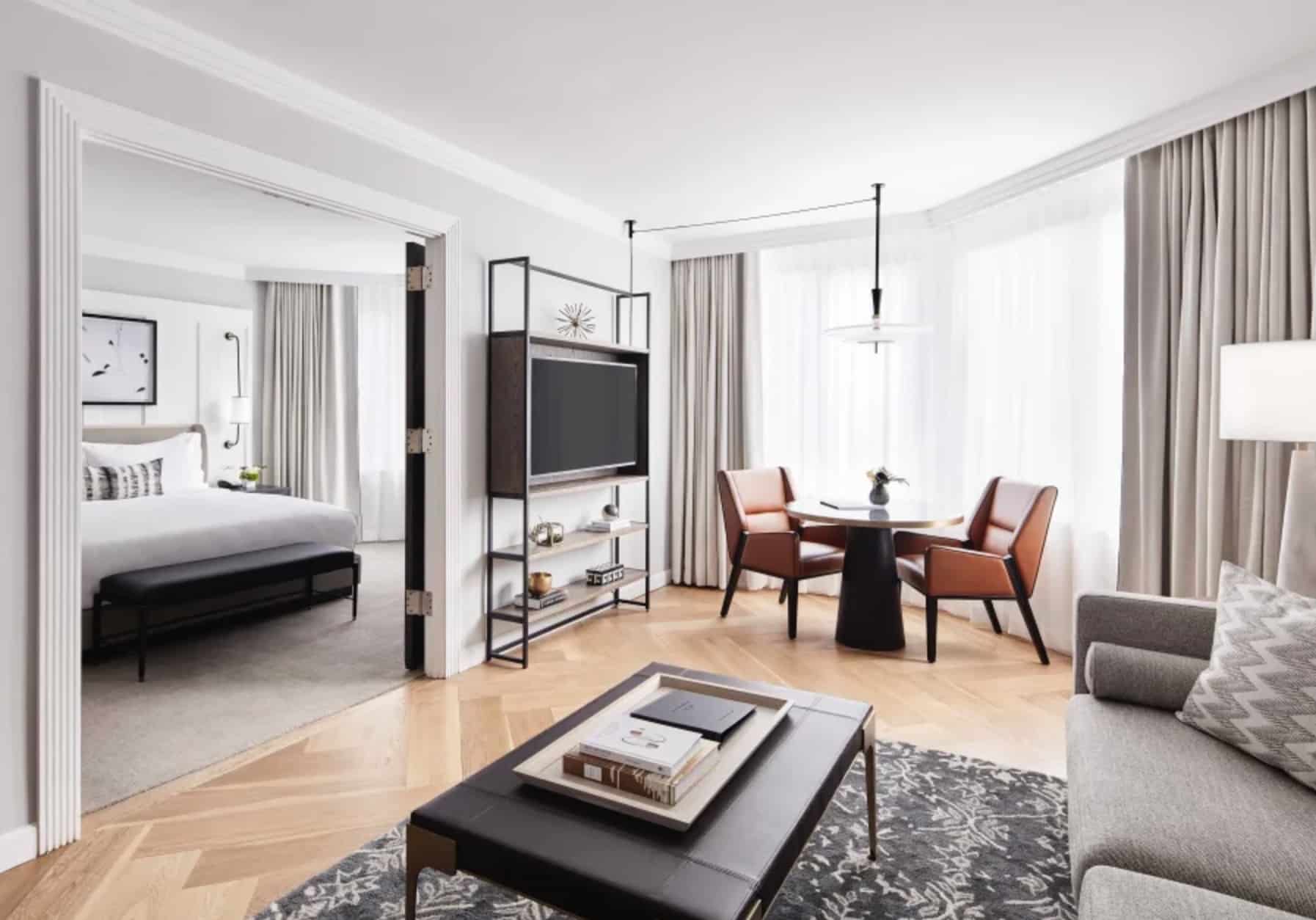 conrad new york midtown hotel king suite