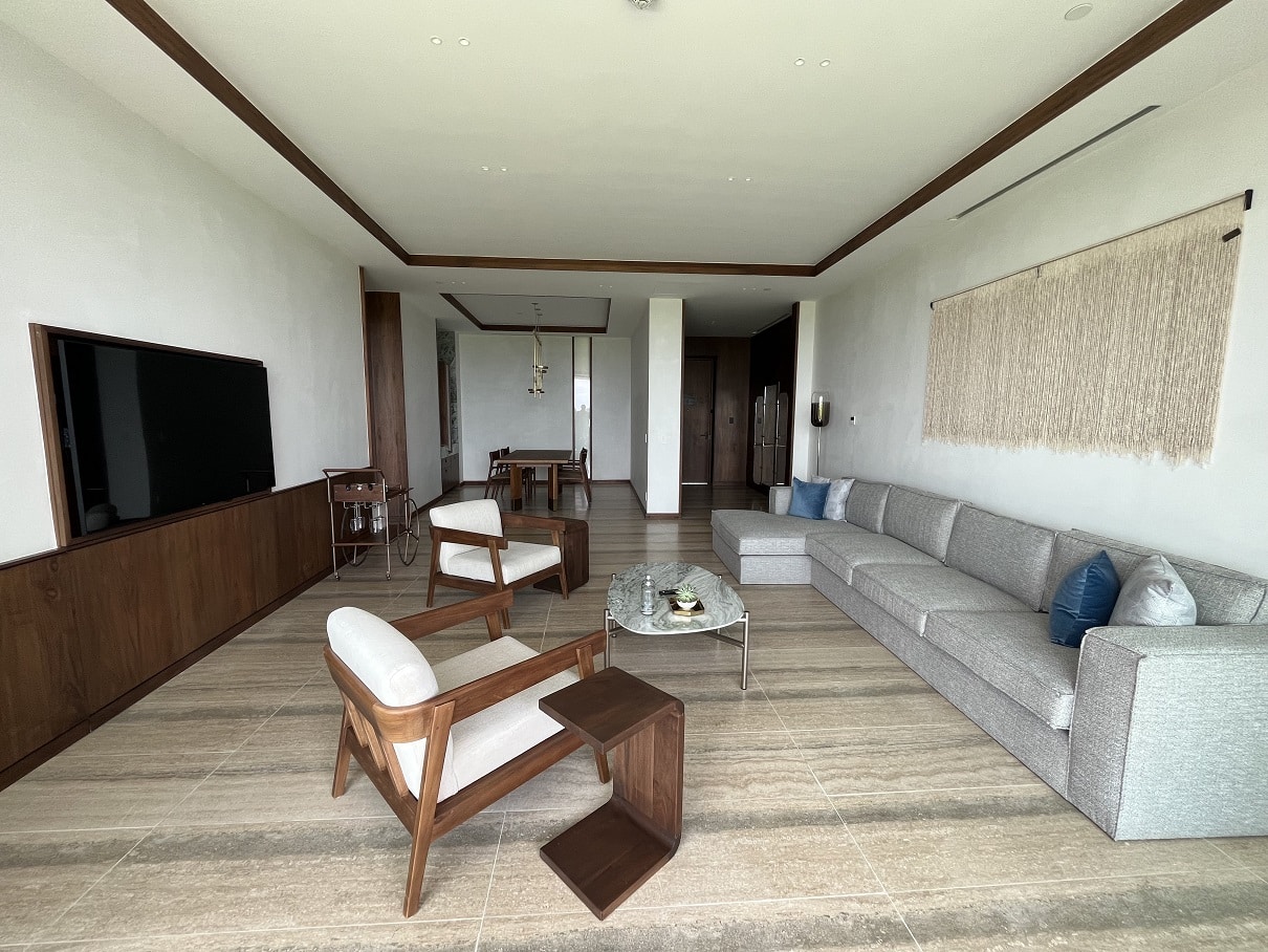 st regis kanai resort riviera maya st regis suite living room