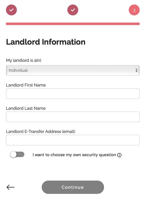chexy landlord information