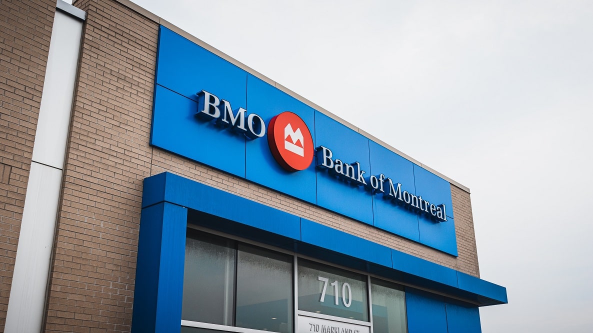 BMO bank branch exterior