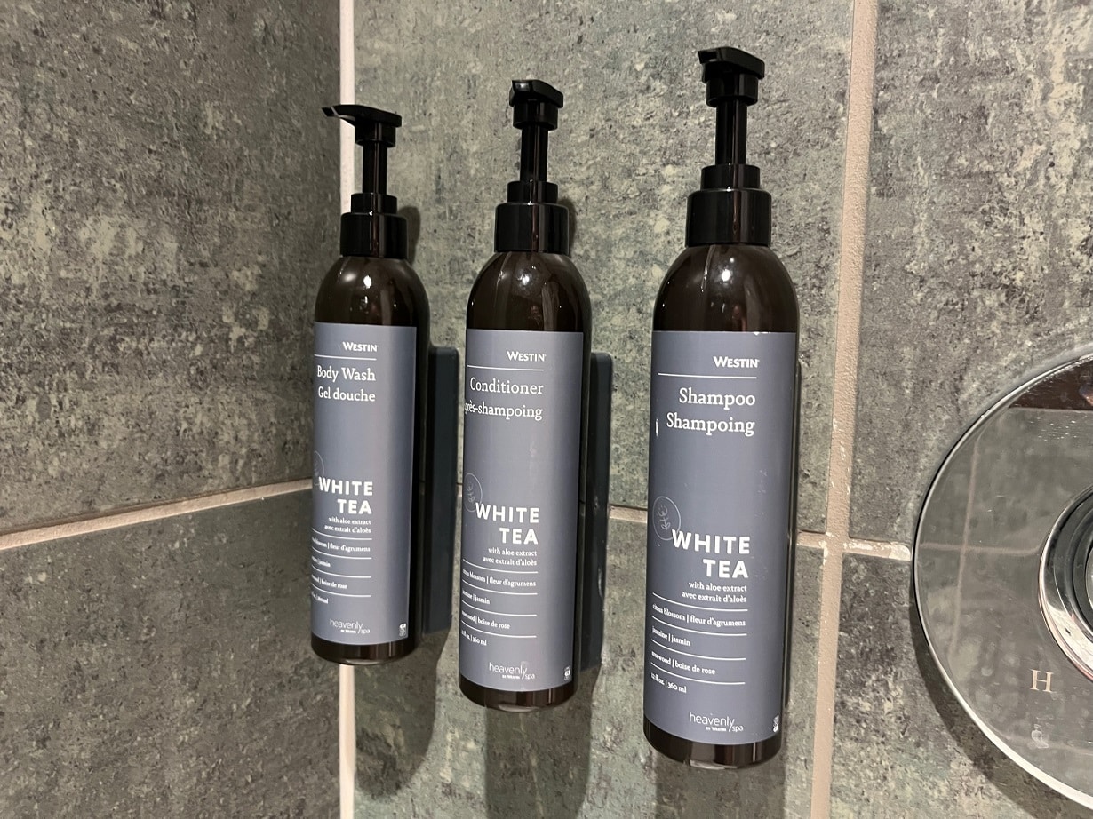 westin resort and spa whistler toiletries