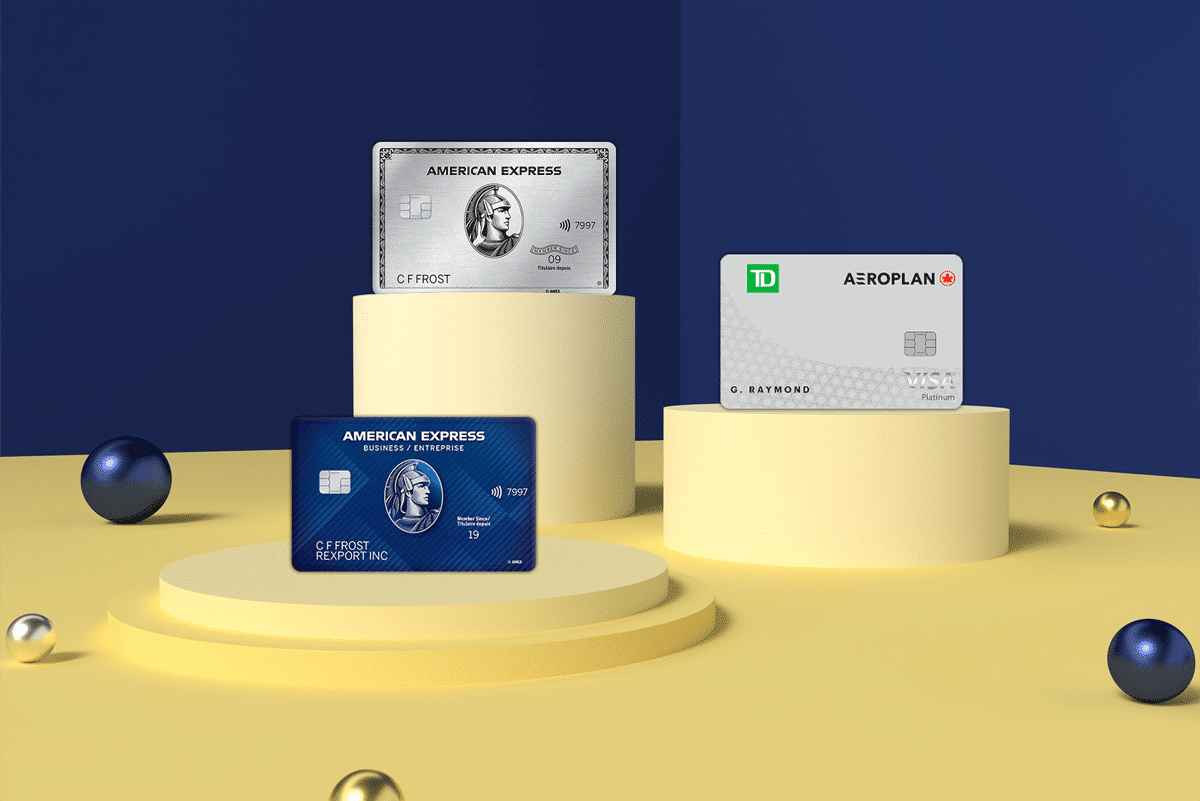 welcome-offers-podium-of-credit-cards-amex-plat-biz-edge-td-aeroplan-plat