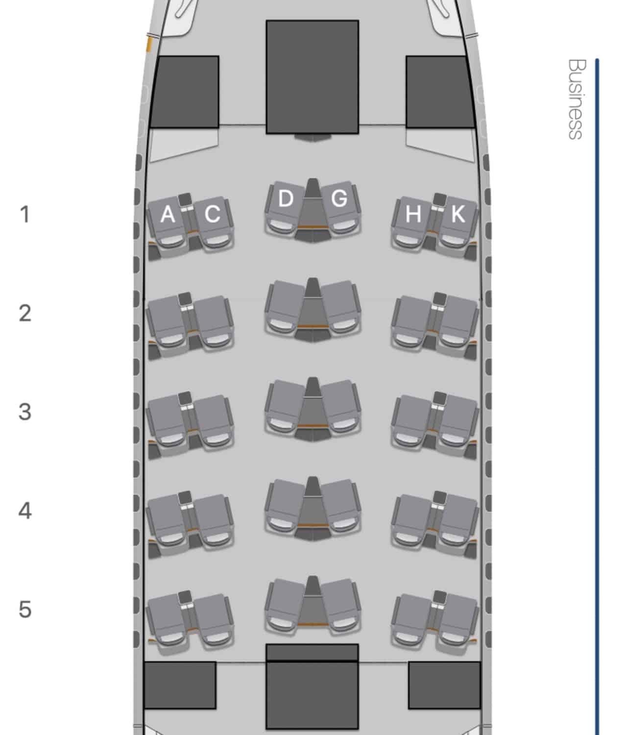 lufthansa business class a340 aerolopa seatmap