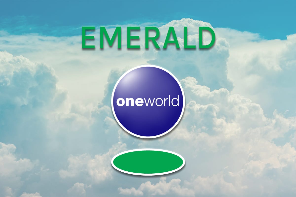 oneworld-emerald-status-floating-clouds-background