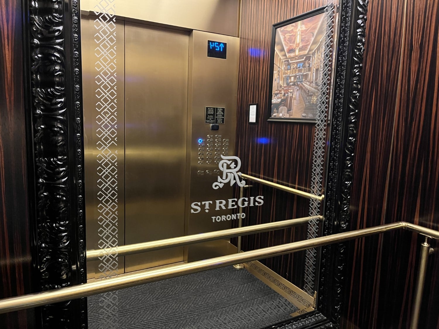 st regis toronto elevator design