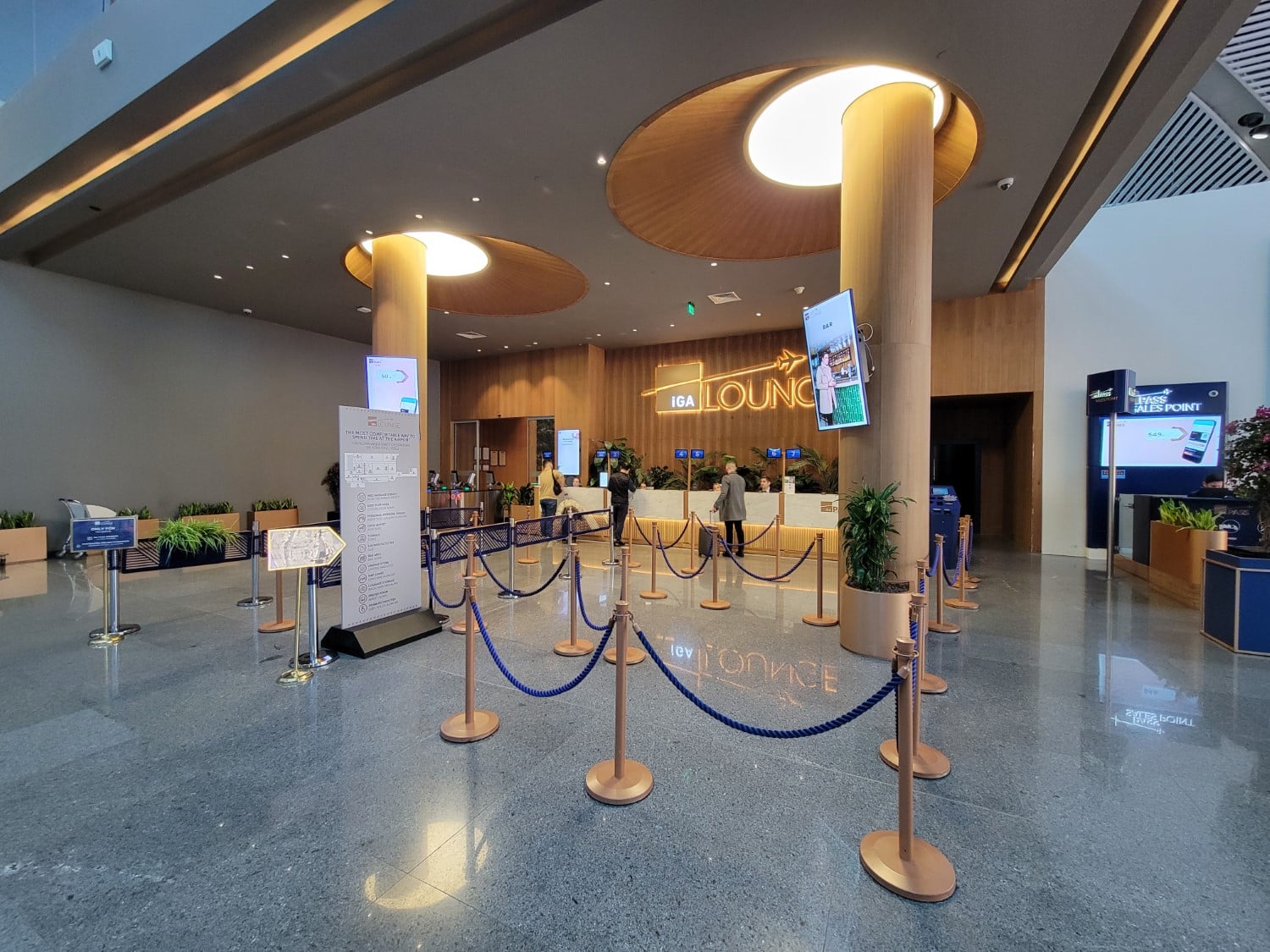 istanbul airport iga lounge entrance