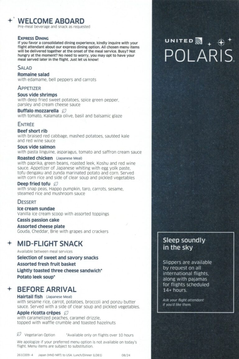 Review: United Airlines Polaris Business Class (787-10) | Frugal Flyer