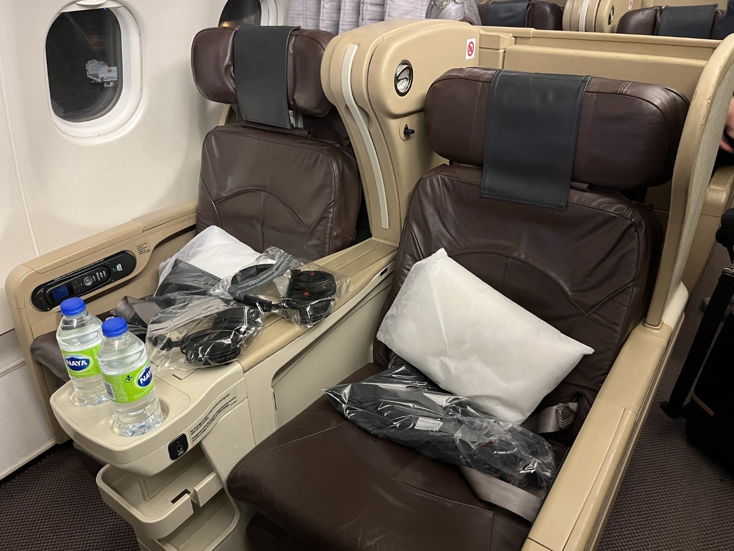 air canada a330 business class window seat overview