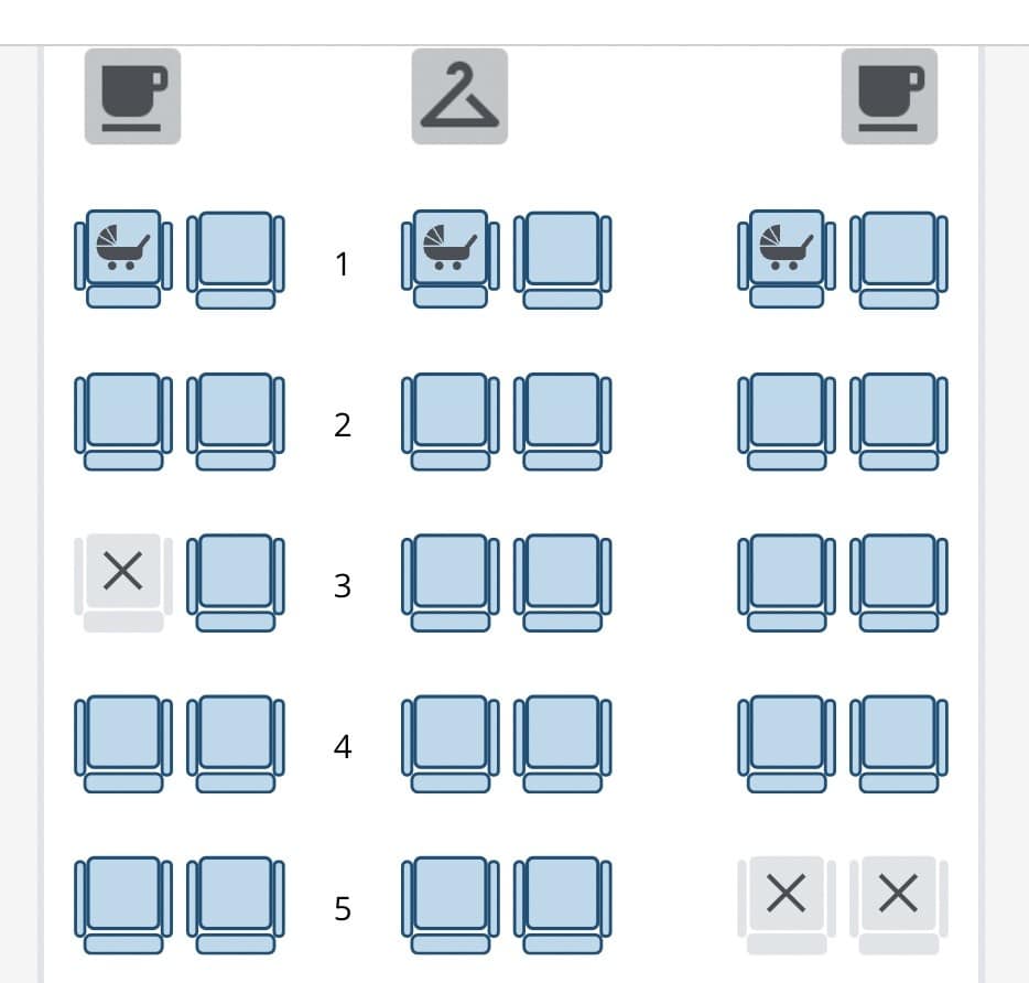 air canada business class a330 seat arrangement