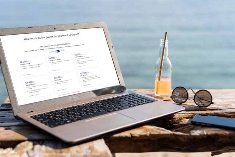 rbc air travel redemption schedule on laptop guide featured image