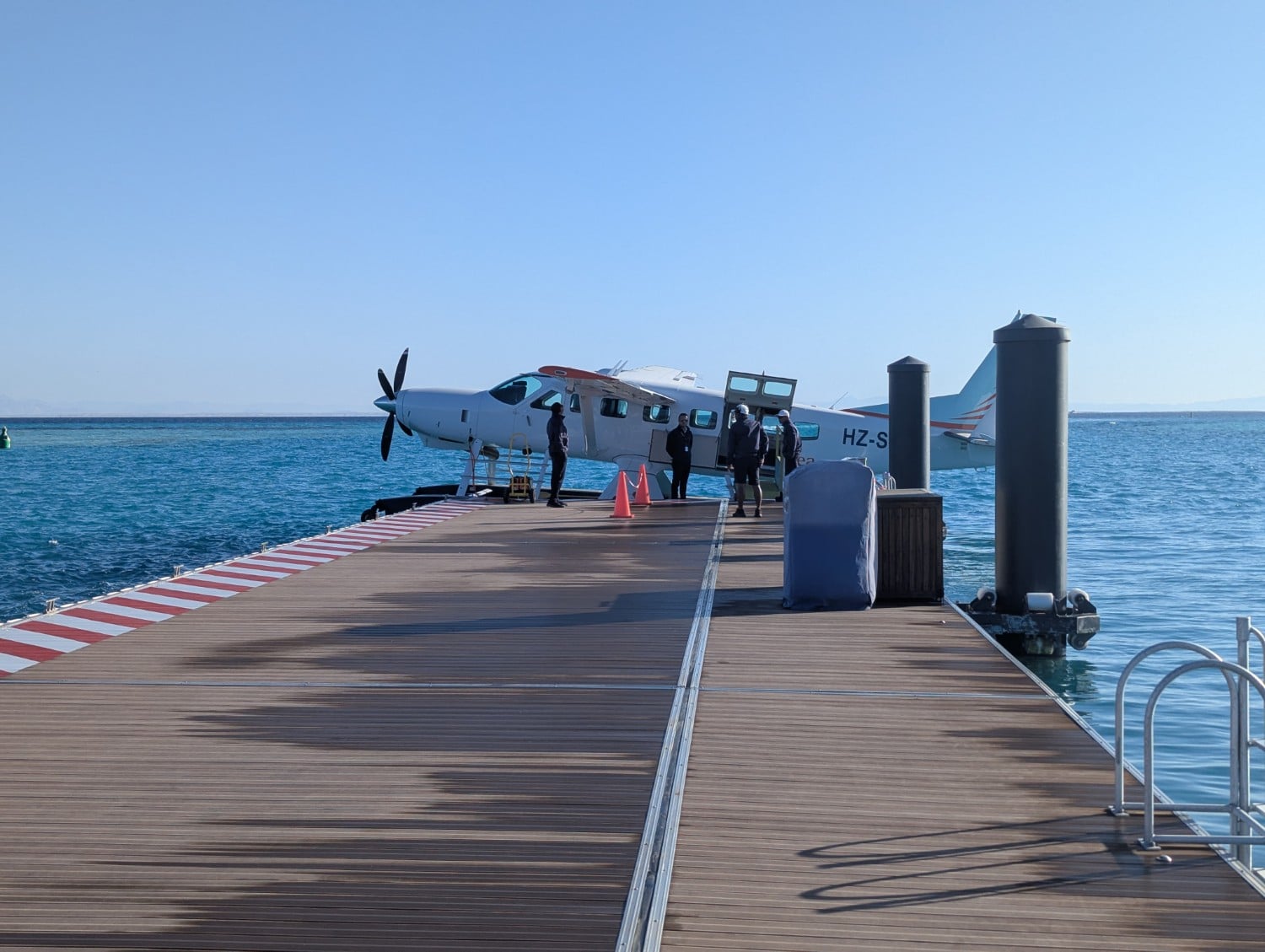 Seaplane to the St Regis Red Sea Resort
