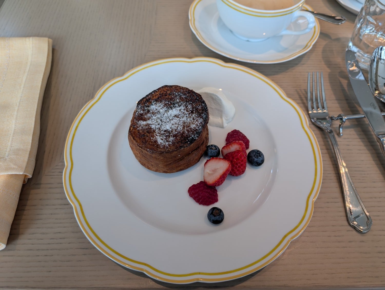 waldorf astoria osaka jolie brasserie french toast