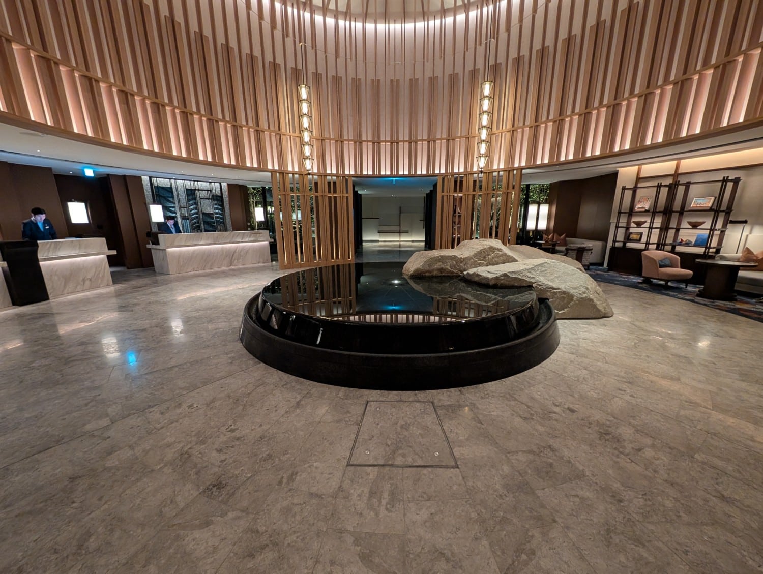 waldorf astoria osaka lobby area