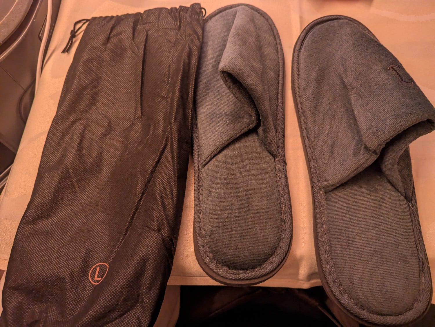 china airlines business class slippers