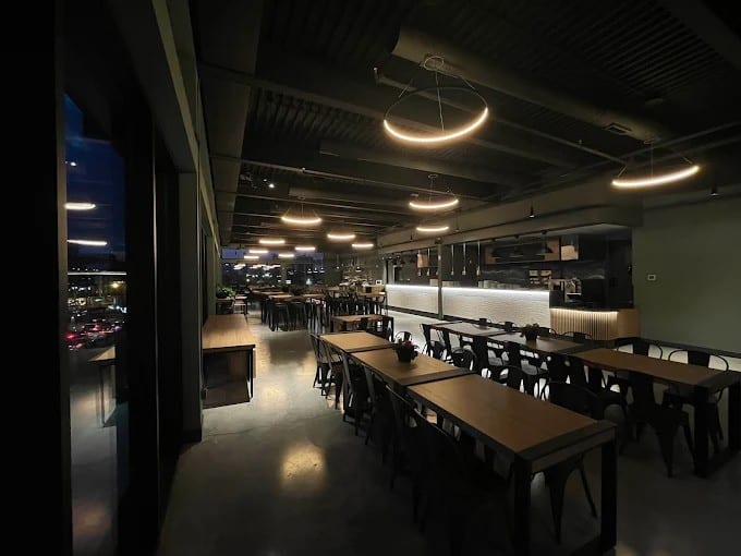 epic market interior at night