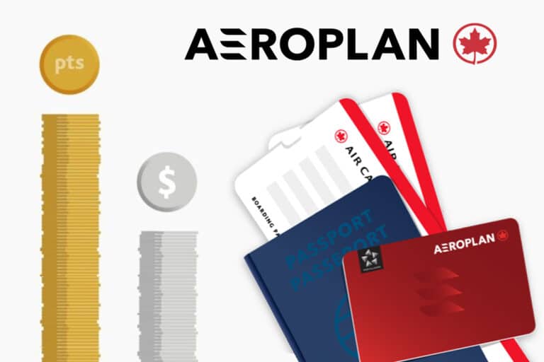 aeroplan points plus cash redemption options featured image