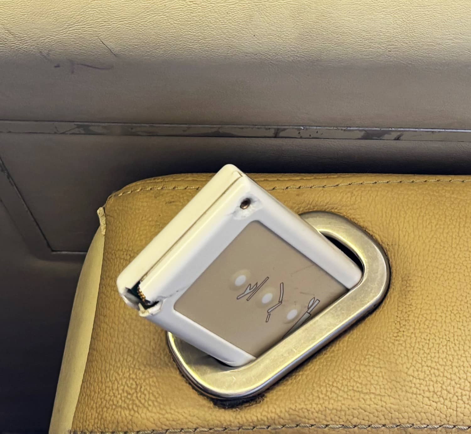 air india first class 777-300er seat controls remote