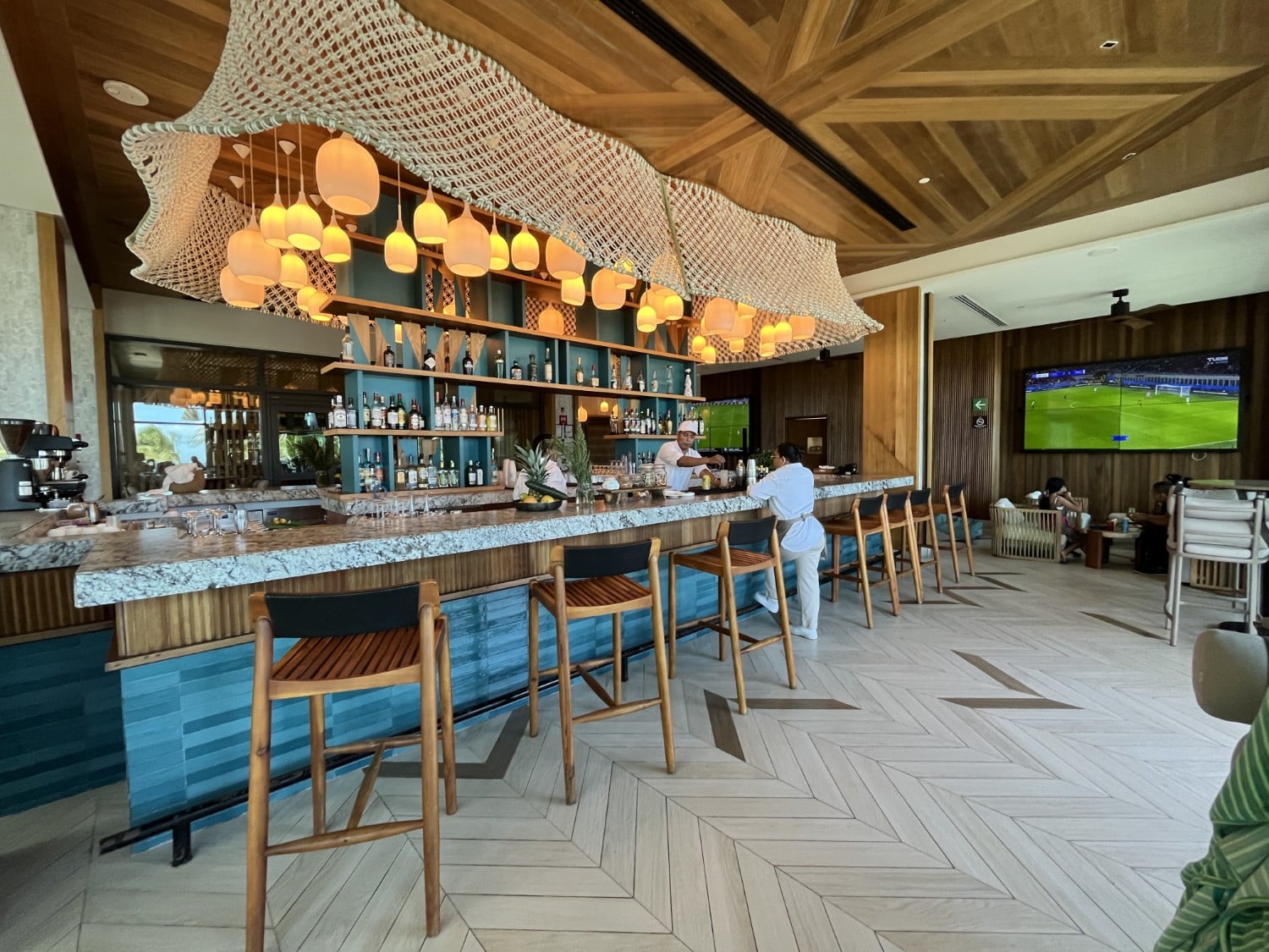 hilton tulum riviera-maya all-inclusive resort lobby bar