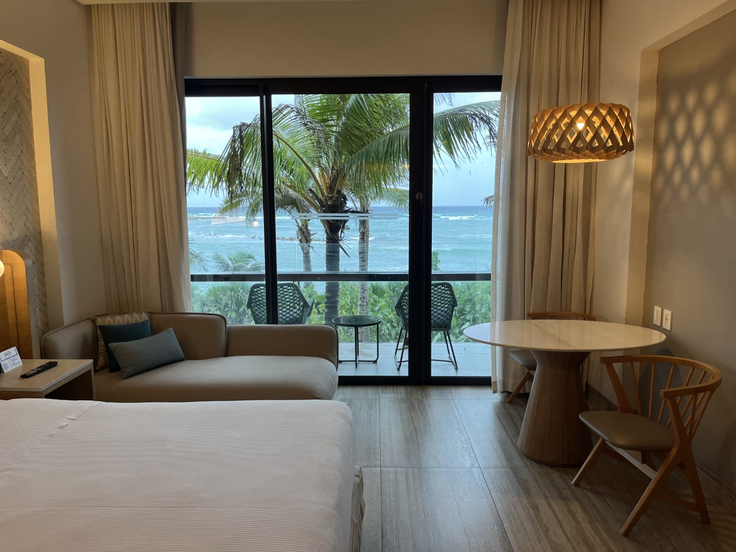 hilton tulum riviera-maya all-inclusive resort ocean view room king with balcony