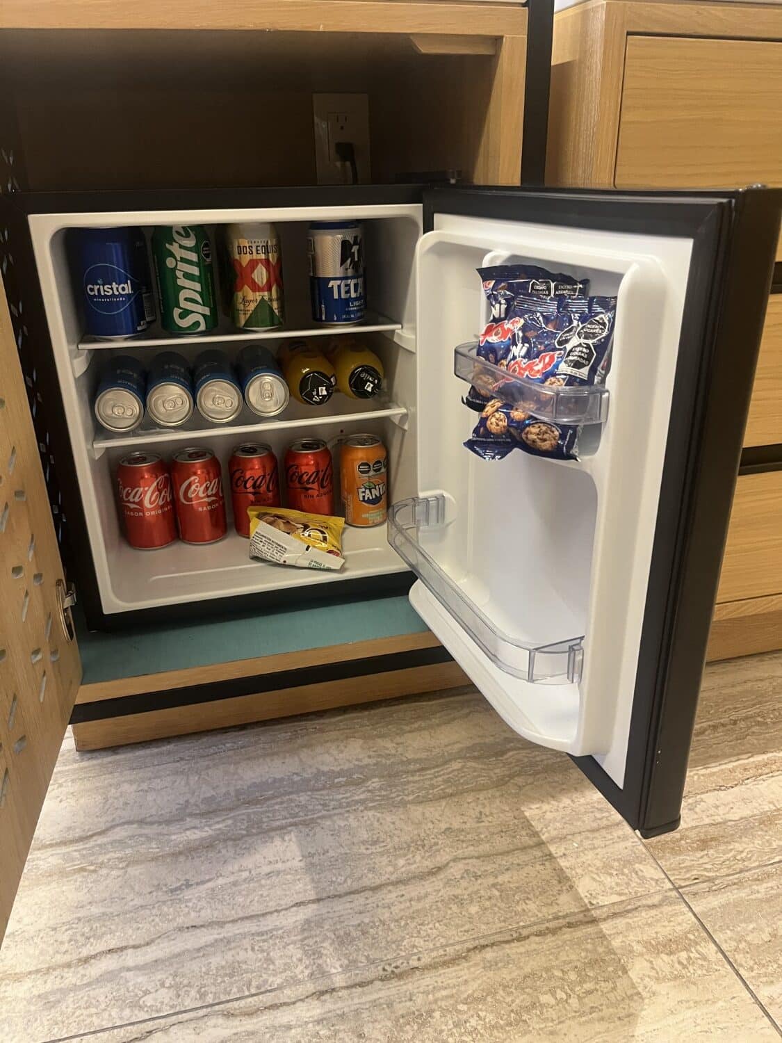 hilton tulum riviera-maya all-inclusive resort partial ocean view king suite minibar contents