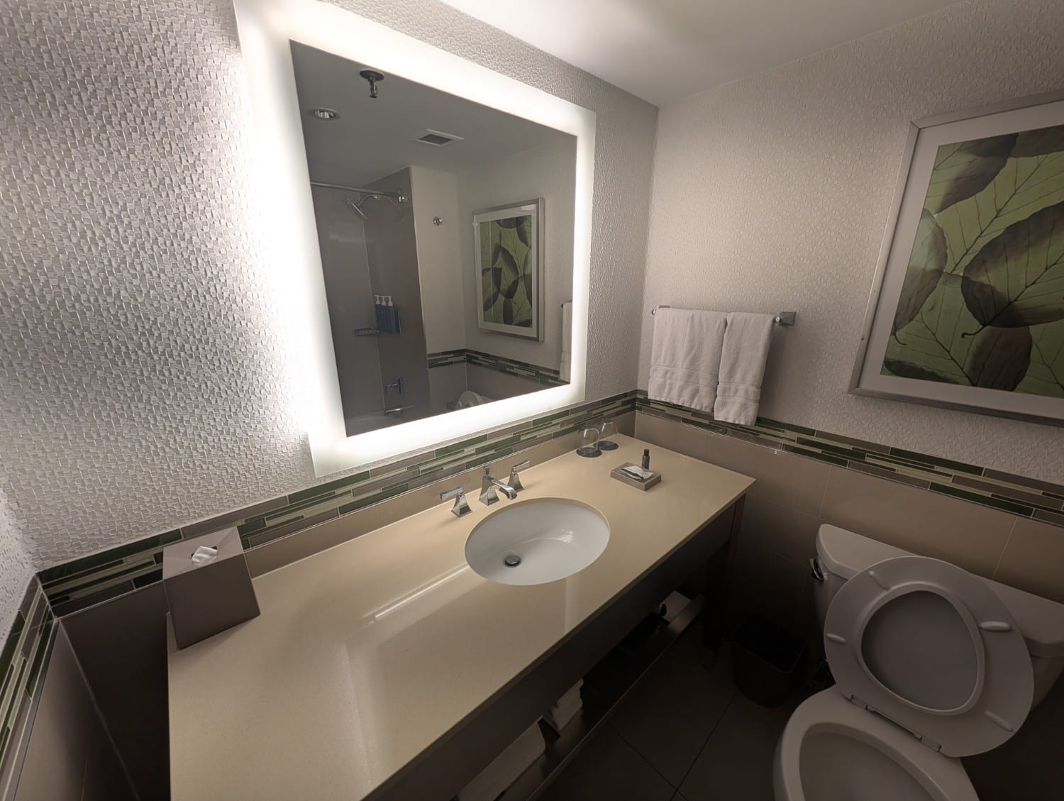 the westin ottawa 2 double bed room bathroom vanity
