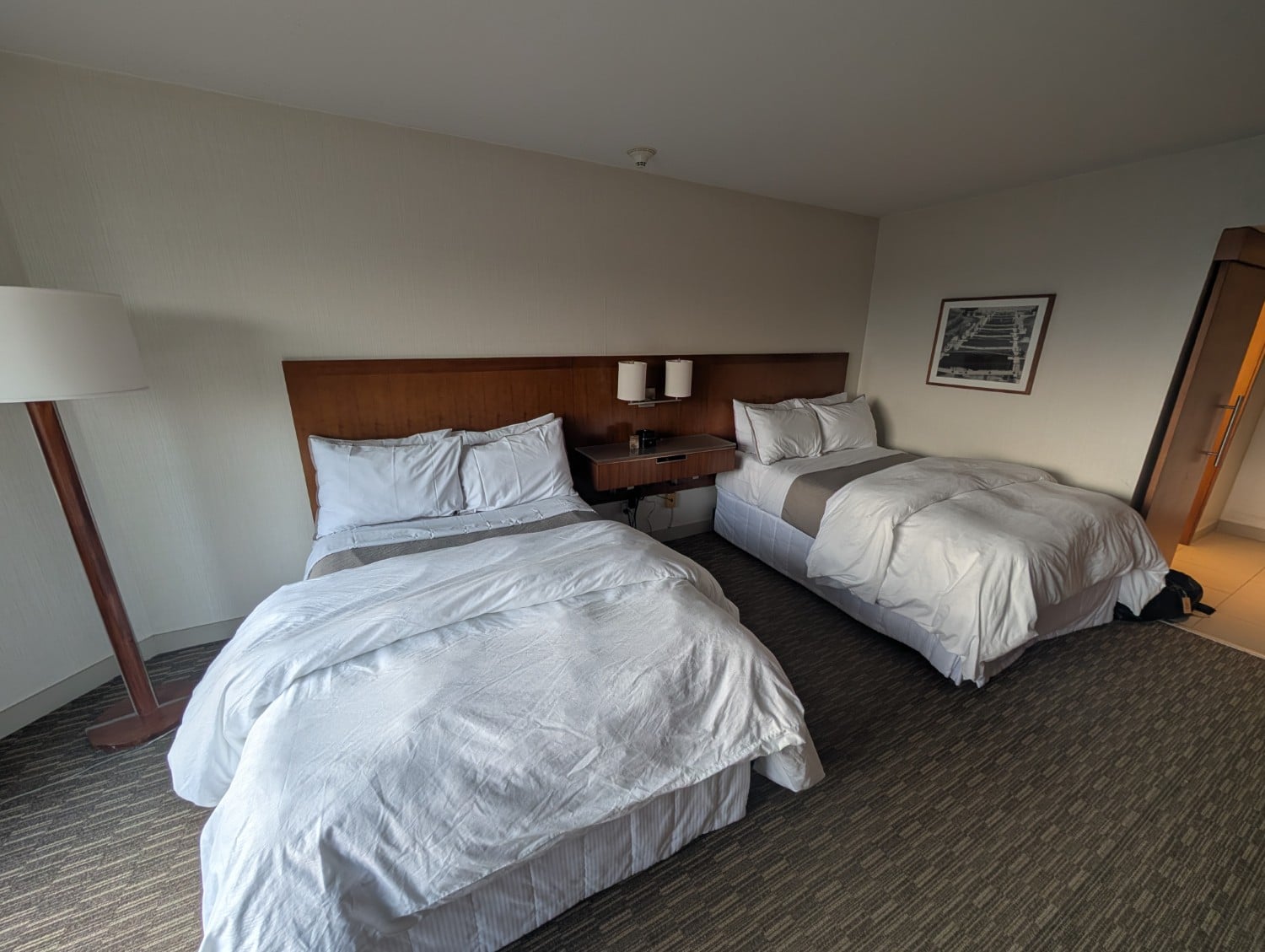 the westin ottawa 2 double bed room beds