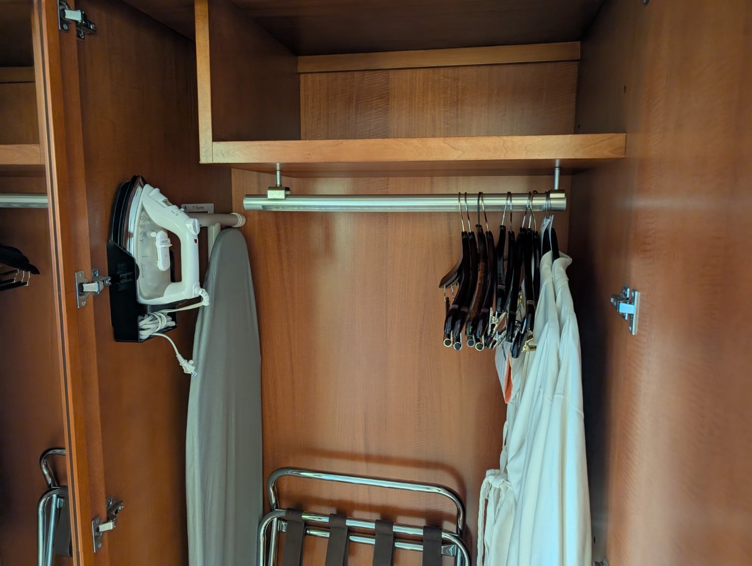 the westin ottawa 2 double bed room iron and ironing board