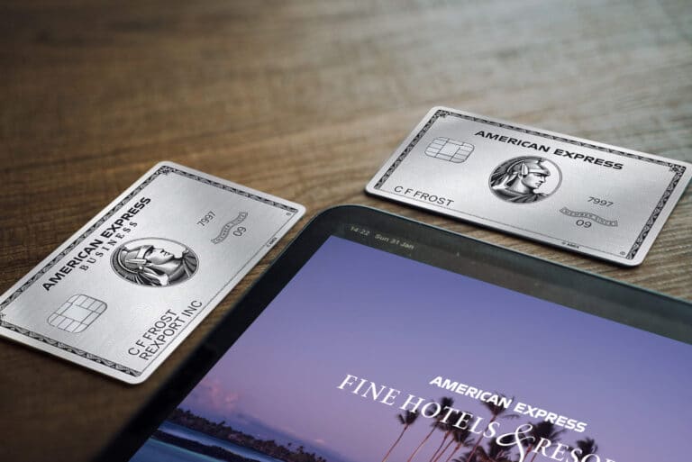 amex fine hotels resorts business plat and platinum card