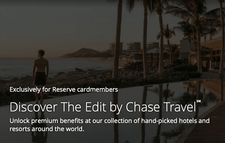 chase travel the edit hotels