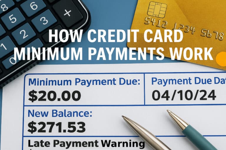 how credit card minimum payments work featured