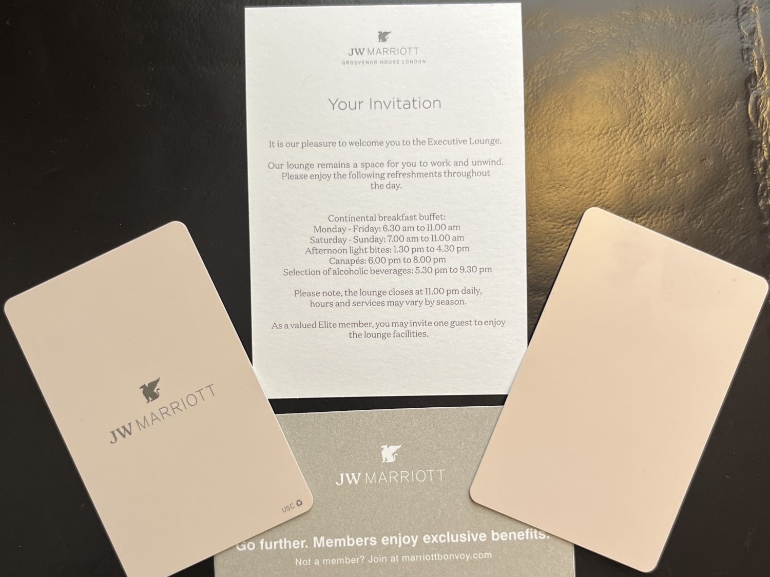 jw marriott grosvenor house london deluxe suite executive lounge information with room keys