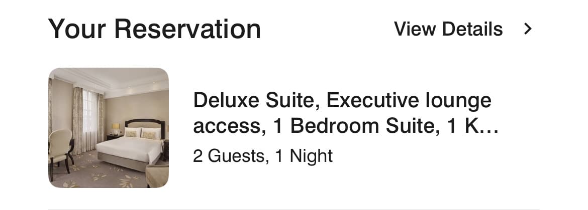 jw marriott grosvenor house london upgraded reservation details