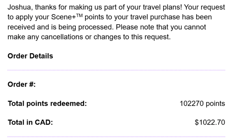 Scene+: The Best Loyalty Program For General Travel Redemptions